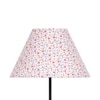 Sonya Multicolour Fabric Floor Lamp with Black Iron Base
