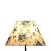 Pesina Multicolour Fabric Floor Lamp with Black Iron Base