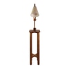Centaur Beige Jute Floor Lamp with Beige Jute Base