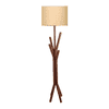 Vrikshya Beige Jute Floor Lamp with Beige Jute Base