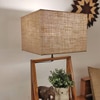 Raphael Beige Jute Floor Lamp with Beige Jute Base
