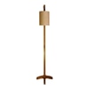 Leo Beige Jute Floor Lamp with Beige Jute Base