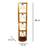 Florent Beige Jute Floor Lamp with Beige Jute Base