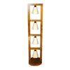 Florent Beige Jute Floor Lamp with Beige Jute Base