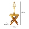 Regis Beige Jute Floor Lamp with Beige Jute Base