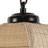 Keith Beige Bamboo Hanging Light