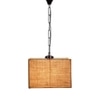 Kenzo Beige Natural Fiber Hanging Light