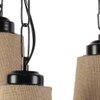 Gustavo Beige Natural Fiber Cluster Hanging Light