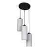 Gregory Grey Fabric Cluster Hanging Light