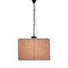 Santana Grey Fabric Hanging Light