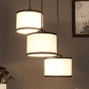Harvey Multicolour Fabric Cluster Hanging Light