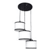 Harvey Multicolour Fabric Cluster Hanging Light
