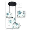 Erik Multicolour Fabric Cluster Hanging Light
