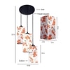 Ayaan Multicolour Fabric Cluster Hanging Light
