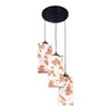 Ayaan Multicolour Fabric Cluster Hanging Light