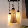 Ahmad Multicolor Fabric Cluster Hanging Light