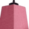 Dalton Pink Natural Fiber Cluster Hanging Light