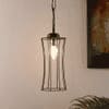 Finnley Black Metal Hanging Light