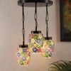 Eden Multicolour Glass Cluster Hanging Light