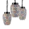 Eden Multicolour Glass Cluster Hanging Light