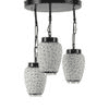 Tatum Multicolour Glass Cluster Hanging Light