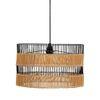 Delilah Black Iron Hanging Light