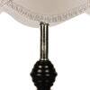 Katie Vintage off-white Shade Table lamp with Iron Base