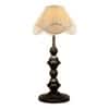 Katie Vintage off-white Shade Table lamp with Iron Base