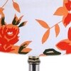 Ariel Multicolor cotton & solid wood table lamp