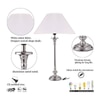 River - White Table Lamp