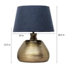 Auden Antique Brass Metal Table Lamp