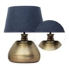 Auden Antique Brass Metal Table Lamp