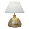 Wiley Antique Brass Metal Table Lamp