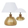 Wiley Antique Brass Metal Table Lamp
