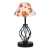 Mckenzie Multicolor cotton Table lamp with Iron Base