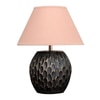 Amethyst Wood Table Lamp