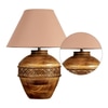 Diamond Wood Table Lamp