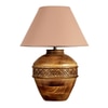 Diamond Wood Table Lamp
