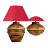 Cedar Wood Table Lamp