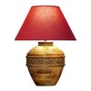 Cedar Wood Table Lamp