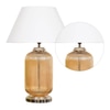 Ruby Glass Table Lamp