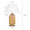 Ruby Glass Table Lamp