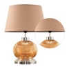 Jasmine Glass Table Lamp