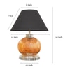 Sage Glass Table Lamp