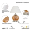 Daraine Glass Table Lamp