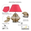 Rosemary Glass Table Lamp