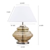 Holly Glass Table Lamp
