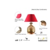 Pearl Glass Table Lamp