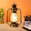 Aubrey MultiColour Glass Lantern Table Lamp