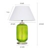 Jade Glass Table Lamp